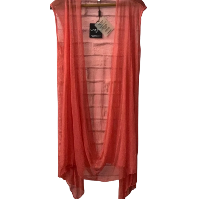 Vigorella Womens  Size One Size Peach Mesh Vest