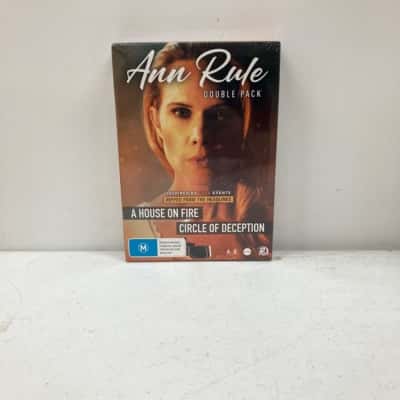 Ann Rule Double Pack (A House On Fire/Circle Of Deception) NEW