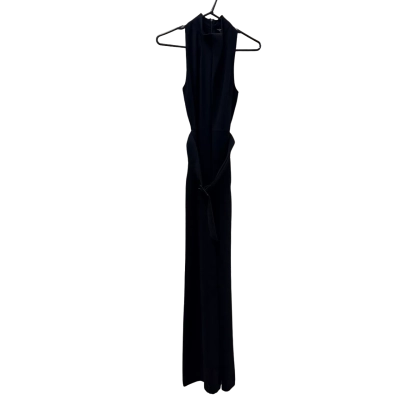 Zara Black Sleeveless Jumpsuit Size XS