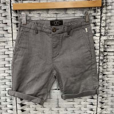 Indie Kids by Industrie Kids  Size 8 Shorts Blue / Checked / White 