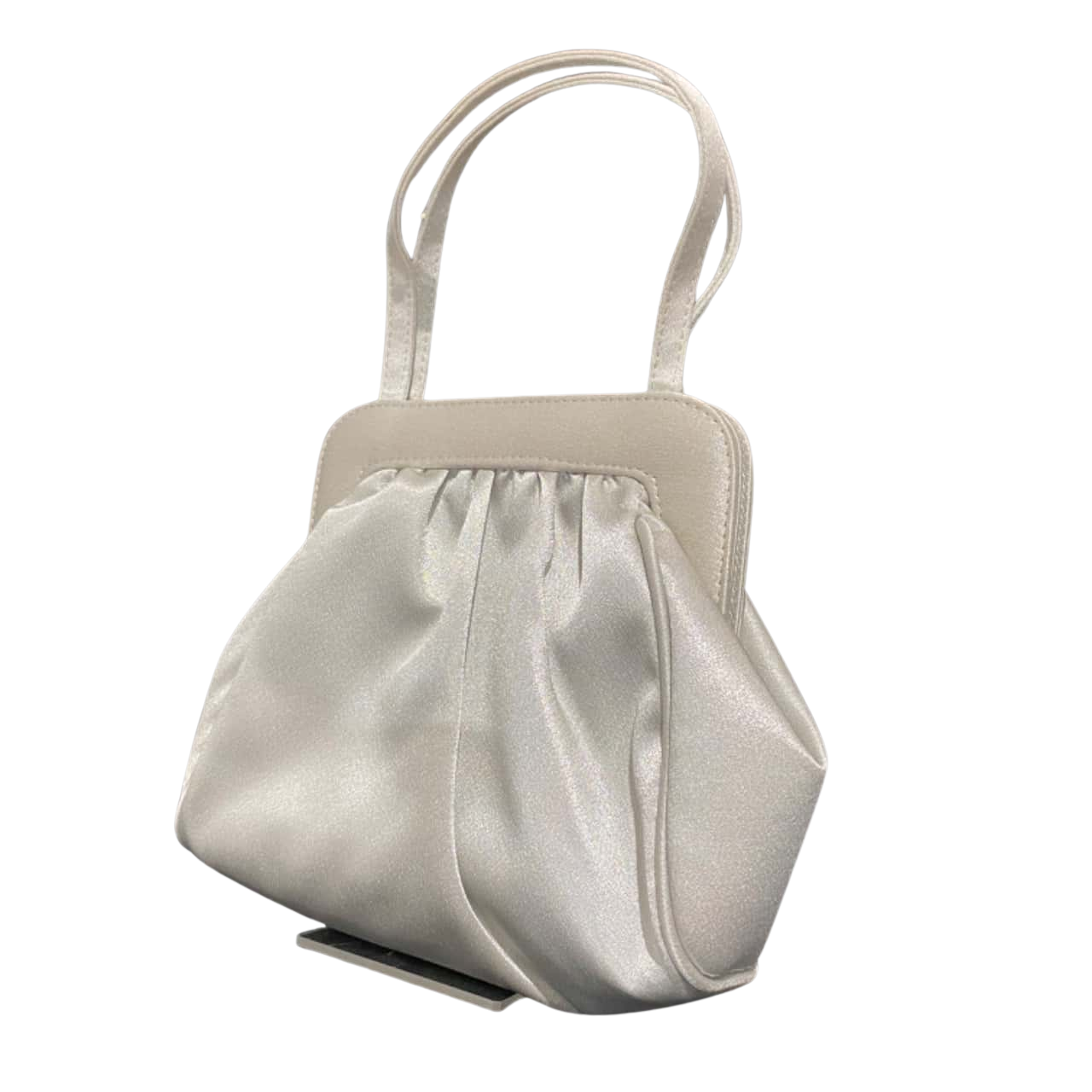 Womens OLGA BERG Silver Purse