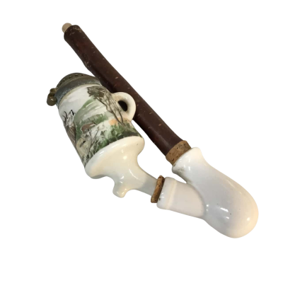 German Patterned  Smoking Pipe 