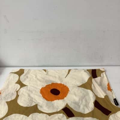 Marimekko 100% Cotton Flower Print Pillowcase