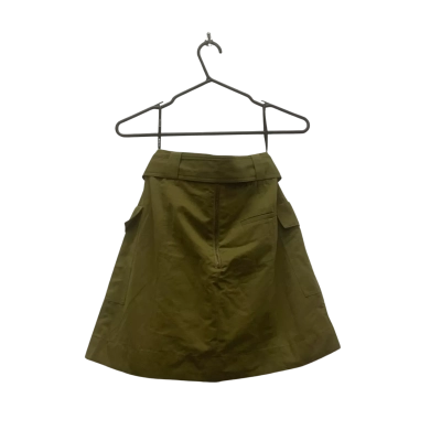 Sheike Womens Size 12 Cargo Mini Skirt Olive 