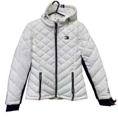 Tommy Hilfiger Womens Puffer Jacket Hoodie Size S