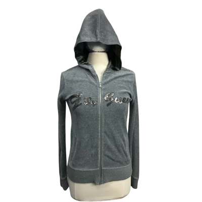 G by Guess Womens  Size L Cotton Blend Zip Up Hoodie