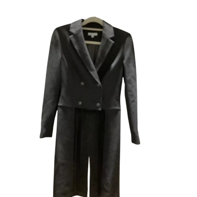 Quirky Saint Jerome Womens  Size 8 Black  “Tails” Coat Dinner Jacket