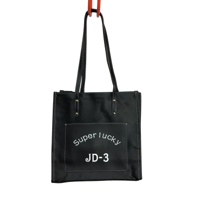 JD-3 Balck 'Super Lucky' Shoulder Tote