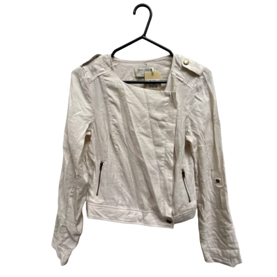 Just Jeans Womens  Size 6 Blouse Off White 