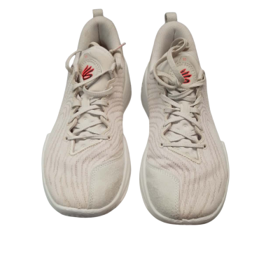  Curry Womens  Size 7 Trainers Off White / White / Yellow 