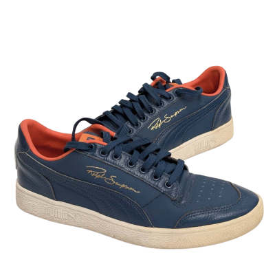 Puma Mens Ralph Sampson Virginia Blue Shoes / Size 8.5