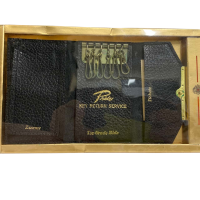  Pride Top Grade Leather Key Holder Case 6 Keys Wallet