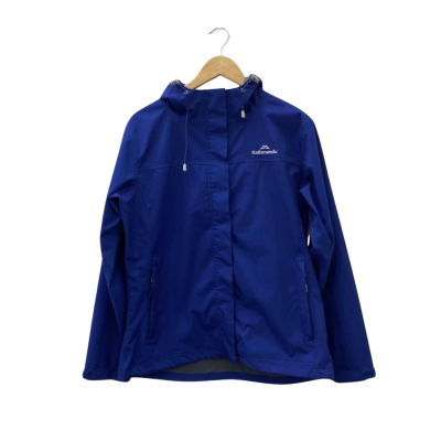 Kathmandu Womens  Size 12 Raincoat Blue 