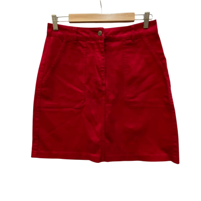 Princess Highway Womens  Size 12 A-Line Skirt Red 