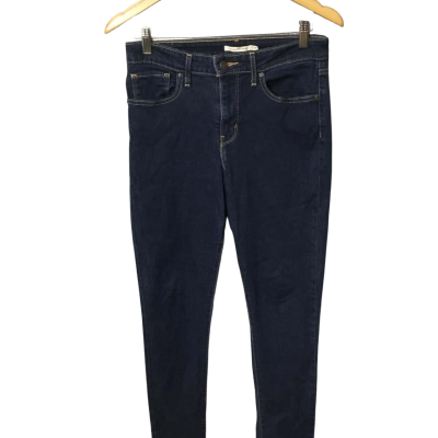 Women’s Size 29 Dark Blue Levis High Rise Skinny Jeans