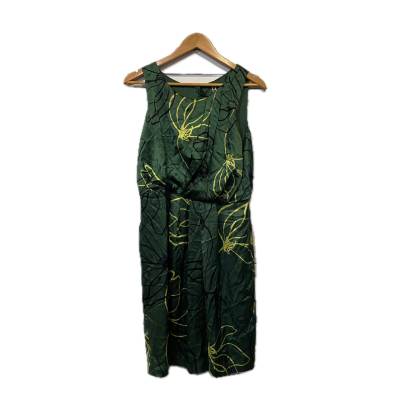 Sariah by Anthropologie Womens Dress Size 6 Green / Pattern 