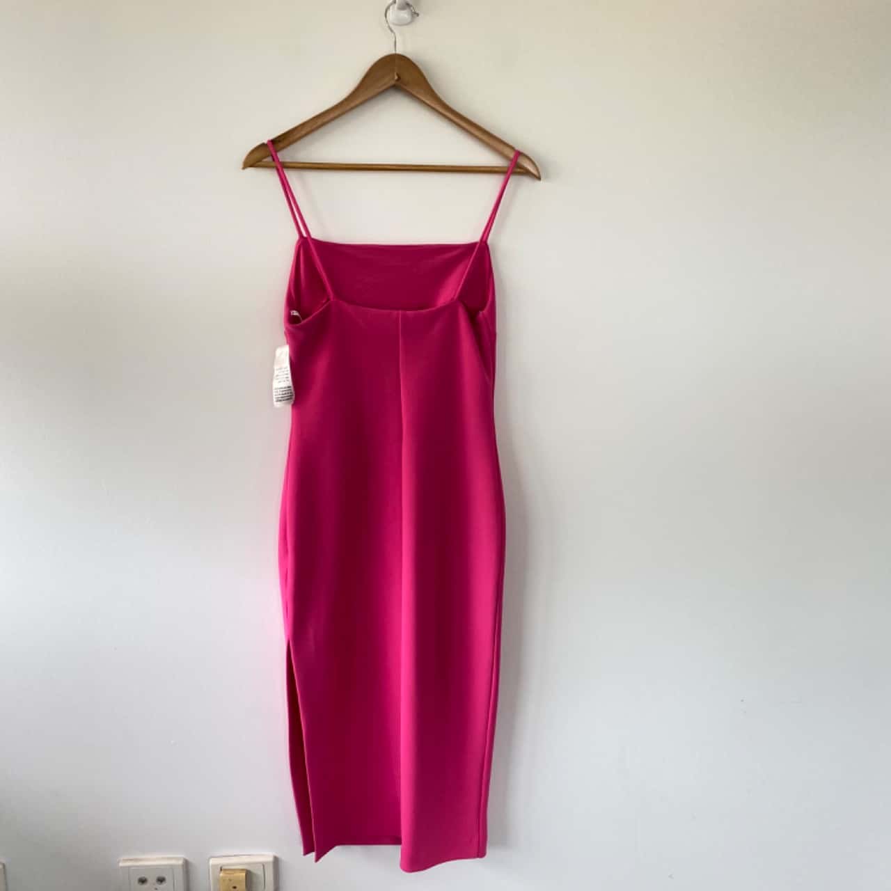 strapless open back dress Forever New Poppy Ruffle Pink Lilac  Hire For A Night