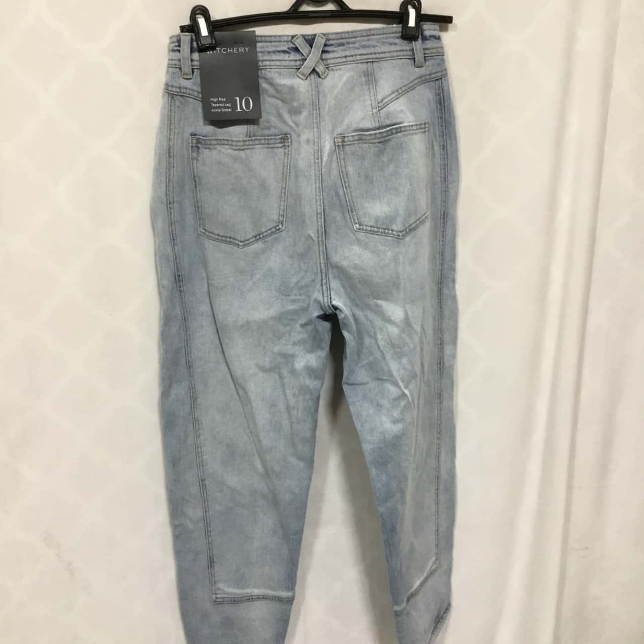 Women’s Witchery Size 10 Tapered Blue denim jeans