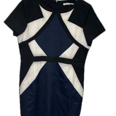 Teaberry Womens Black  / Navy Blue / White 