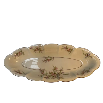 1970s Aquarius Sango filigree 210 serving bowl 23 cm diameter by 8 cm depth