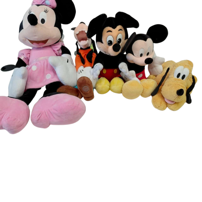 Disney Plush Dolls Set