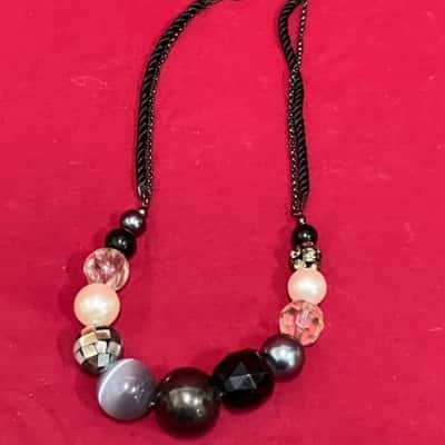 Women's Necklace Rope Beaded 