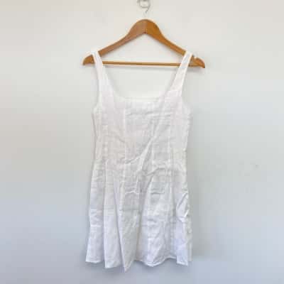 Billy J White Ariel Mini Dress Size 6 
