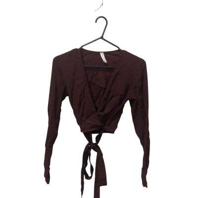 Bec & Bridge Maroon Top & Skirt Set Size 6