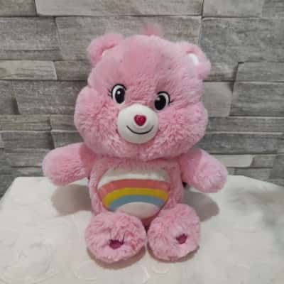 Care Bear  pink rainbow cheer bear