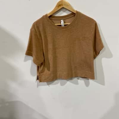 Lorna Jane Uniquely Top Womens  Size M Brown 
