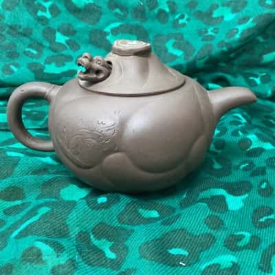Yixing Zisha Teapot with Movable Dragon Head