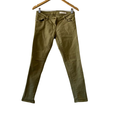 Sass & Bide Womens  Size 24 Skinny Jeans Green / Khaki 