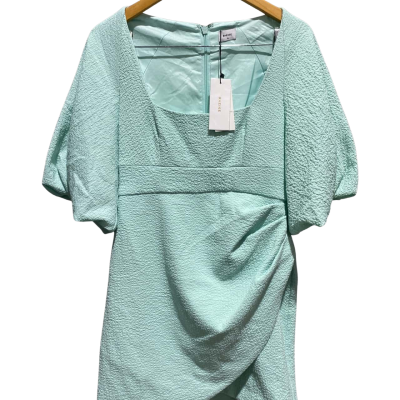 Sheike Womens  Size 10 Cocktail Dress Short Sleeve Dress Seafoam Green 