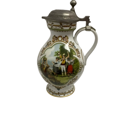 Vintage "Weinlese" (The Grape Harvest) Wine Jug