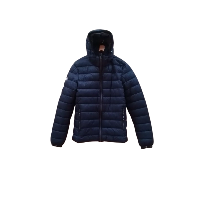  Mens Superdry Navy Puffer Jacket Size S NEW WITH TAGS
