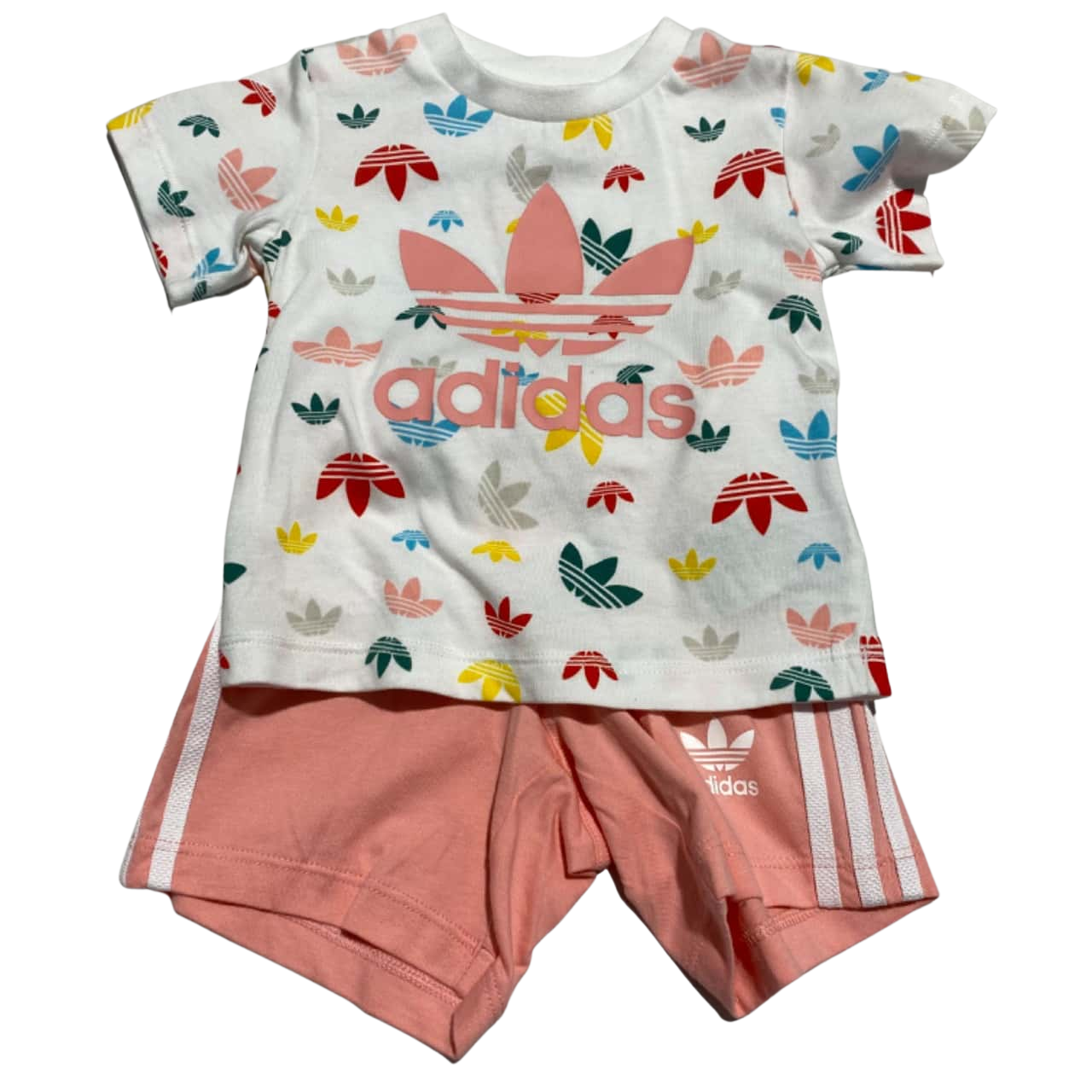 Adidas Kids TShirt and Shorts Set. Size 69m(s)