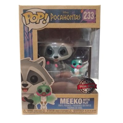 Funko Pop! Disney: Pocahontas #233 Meeko with Flit Vinyl Figures (Special Edition)
