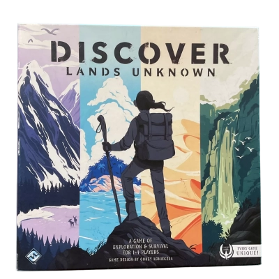 Discover - Lands Unknown Board Game For 1-4 Players