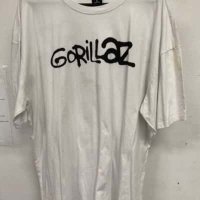 Gorillaz Mens  Size XL White t shirt 