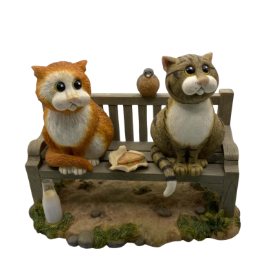 Comic & Curious Cats figurine