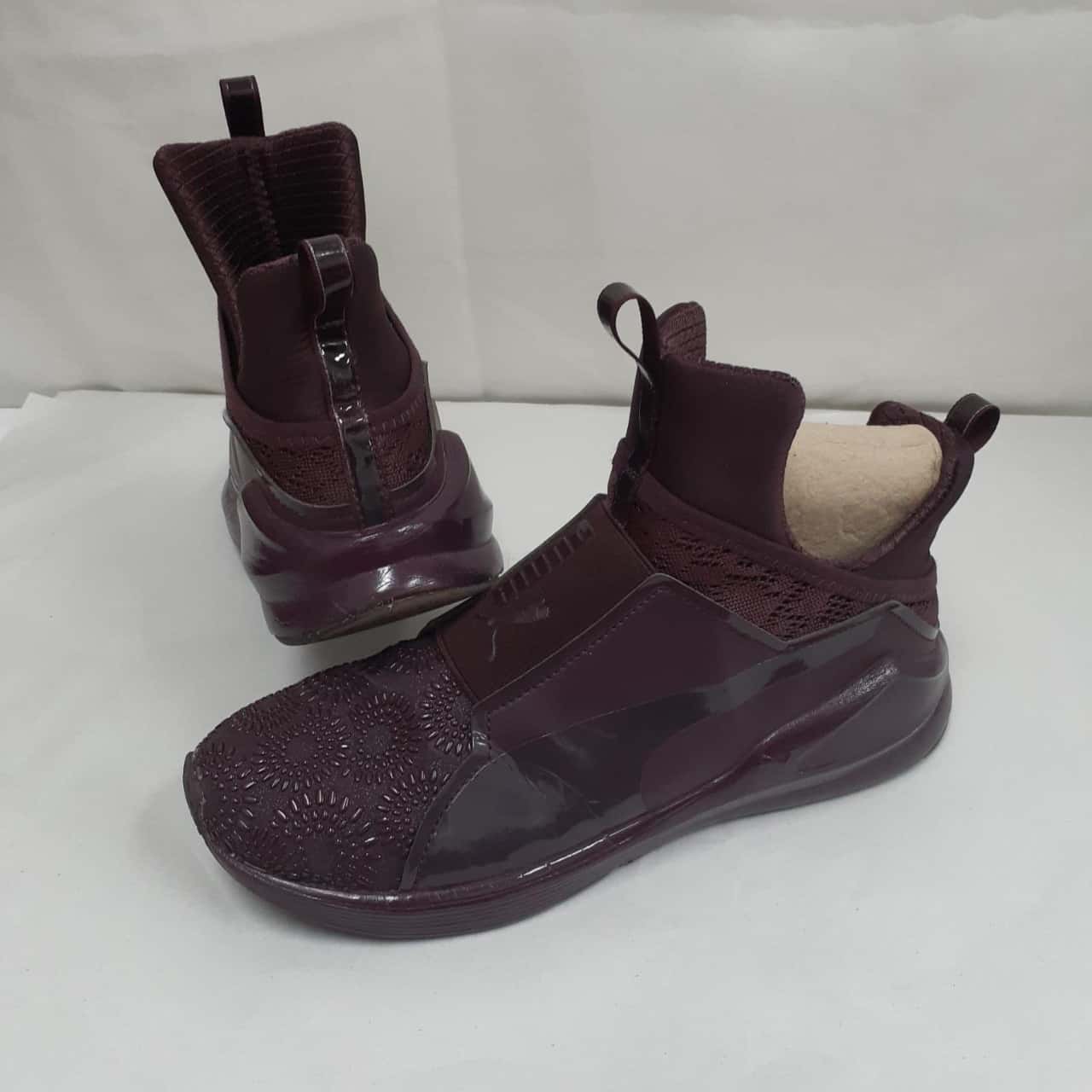 Puma Womens Sneakers Size 6 Purple (Plum)(s)
