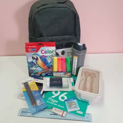 Classic Everyday Backpack With Supplies - New With Tags