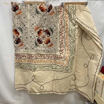 Unbranded Hand Embroidered Sheet/Table Cloth