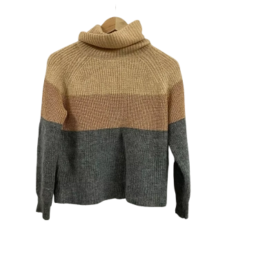 Country Road Womens  Size M Mohair Blend Metallic Turtleneck Knit Jumper