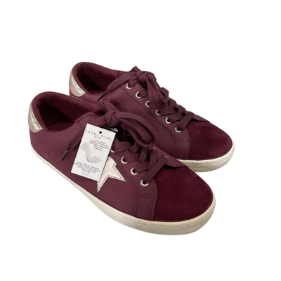 NEXT Extra Wide Fit Maroon Suede Lace-ups Size 41. New 