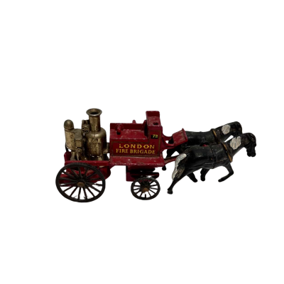 Vintage Lesney Horse drawn London Firebrigade