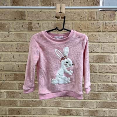 Ollies Place Kids bunny sweater Size 3 
