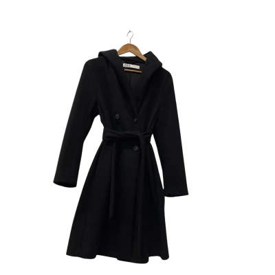 Zara Womens  Size S Winter Coat Black  