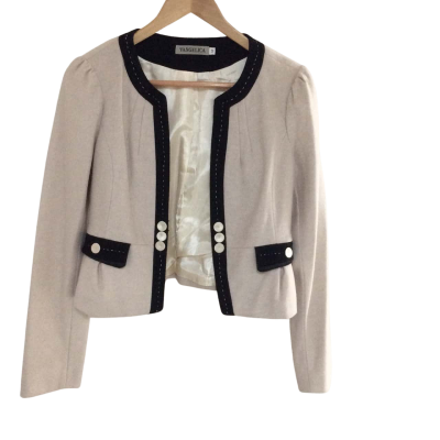 Vangelica Womens  Size M Bolero Beige 