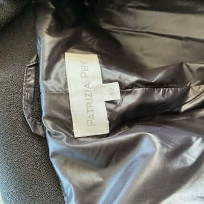 Patrizia Pepe Womens  Size 42 Winter Jacket Black  